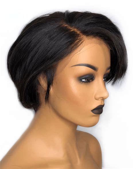 glueless short human hair wigs